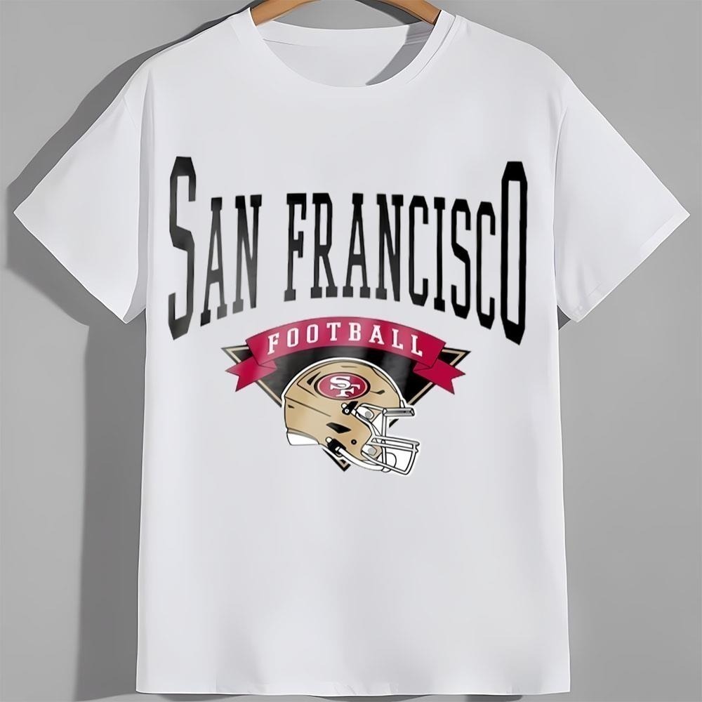 Gameday Couture White San Francisco 49Ers Enforcer Relaxed Tshirt